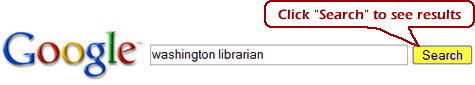 Google search for washington librarians